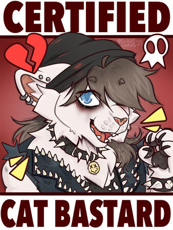 Cat Badge (Comm)